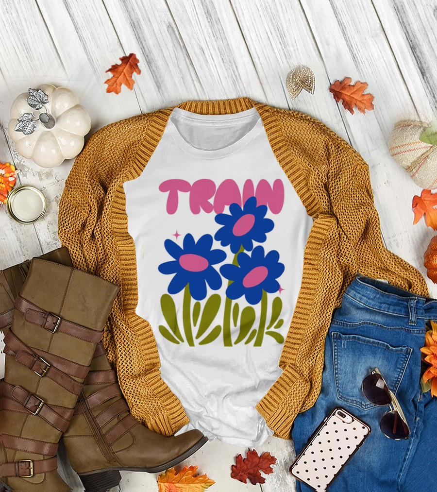 TRAIN Savemesanfrancisco Flowers T-Shirt