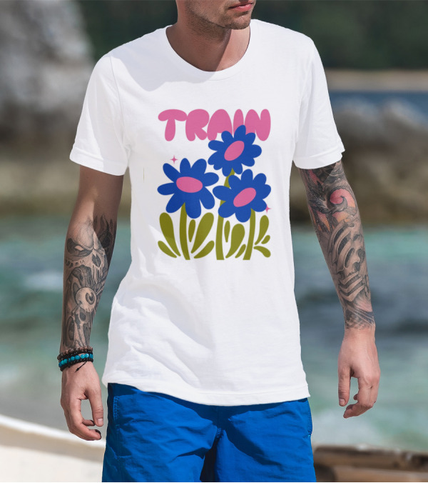 TRAIN Savemesanfrancisco Flowers T-Shirt