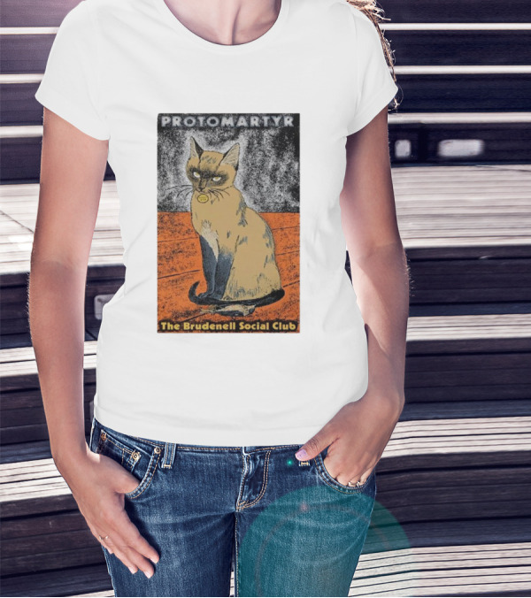 Protomartyr The Brudenell Social Club Cat T-Shirt