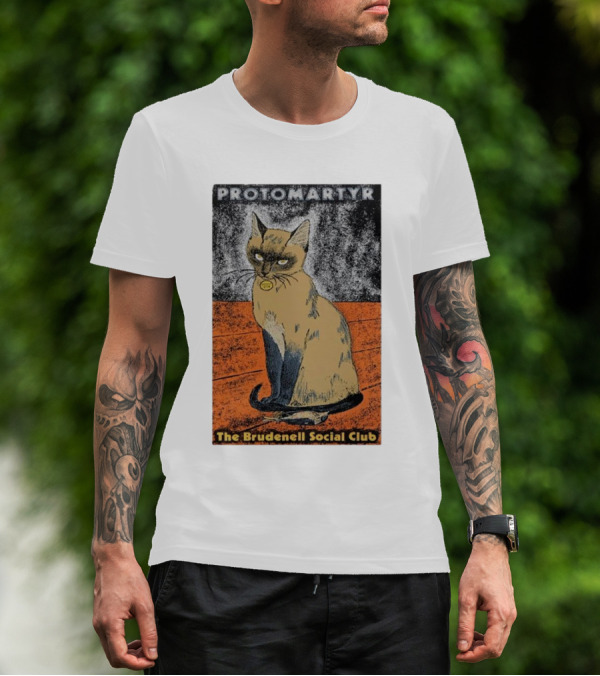 Protomartyr The Brudenell Social Club Cat T-Shirt