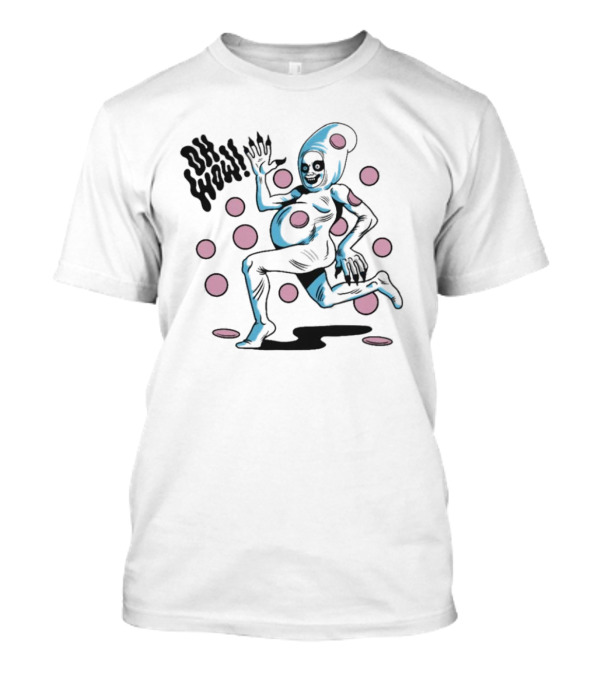 House Of Jimbo Merch Casper The Boloney Ghost Oh Wow Polka Dots T-Shirt