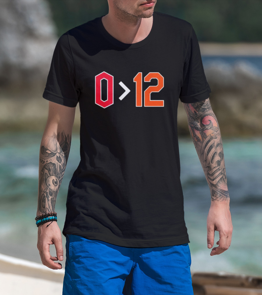 O Greater Than 12 T-Shirt