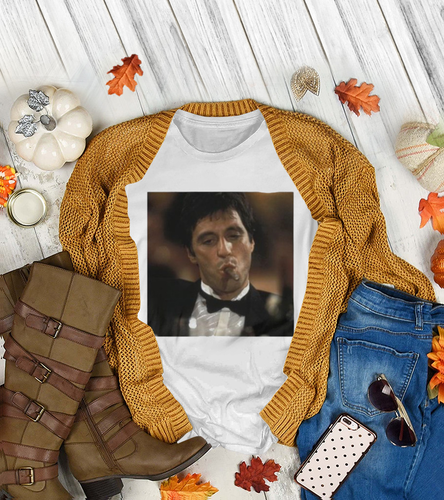 Mls Español Maxi Rodríguez Al Pacino Scarface T-Shirt