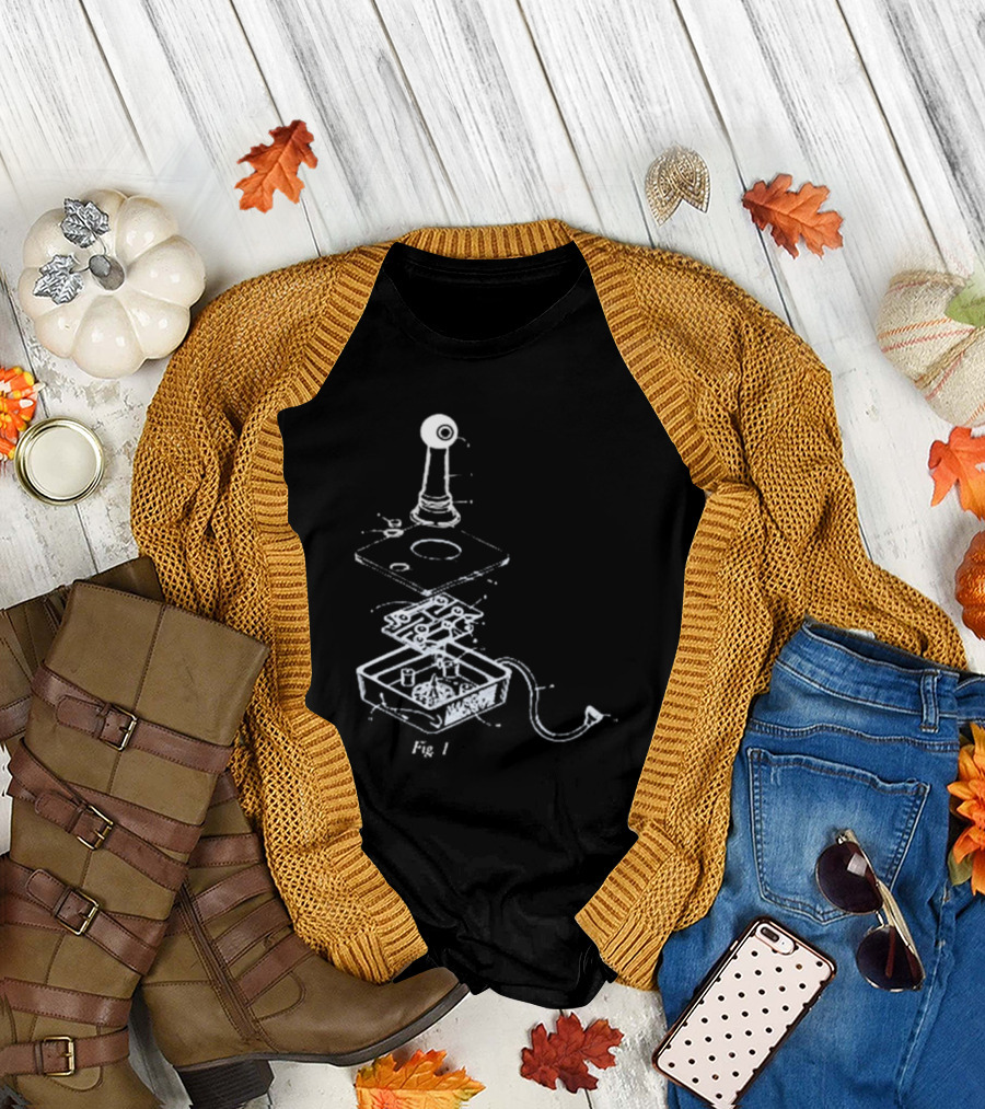 hardshoppes Joy Stick Figure 1 Diagram T-Shirt
