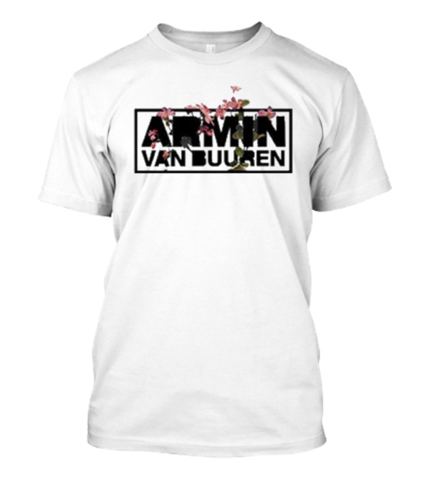 Armin Van Buuren Armada Music Floral T-Shirt