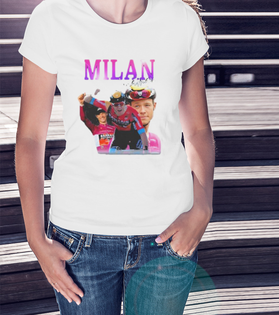 Milan Jonathan Bahrain Cycling Victory T-Shirt