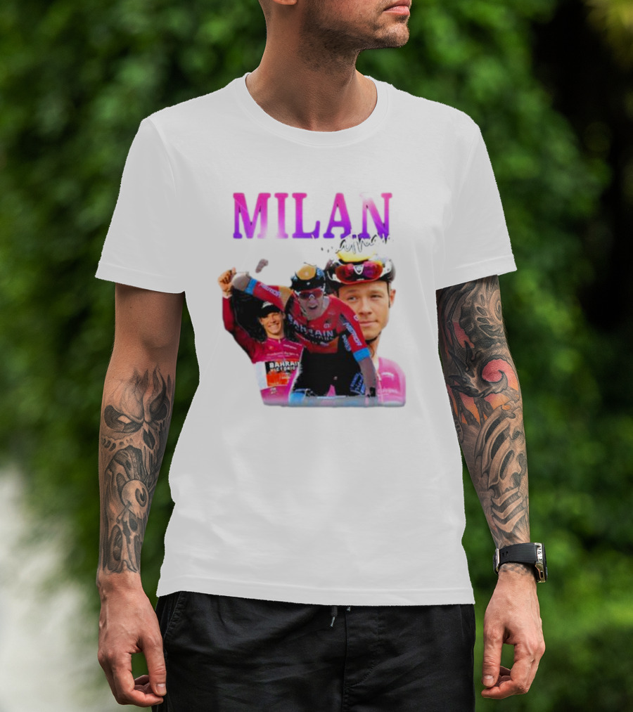 Milan Jonathan Bahrain Cycling Victory T-Shirt