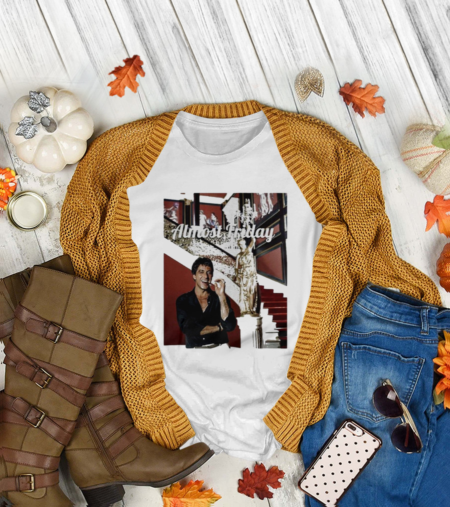 Almost Friday Scarface Mansion Scene T-Shirt