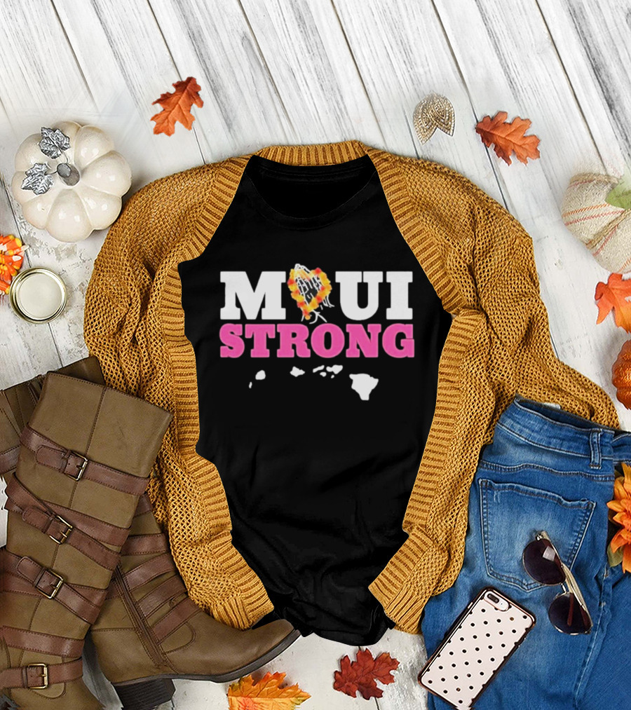 Maui Strong Lahaina Strong Pray for Maui Wildfire Relief T-Shirt