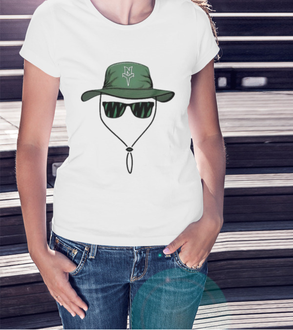 Gilligan Hat And Sunglasses With Green NY Mystics T-Shirt