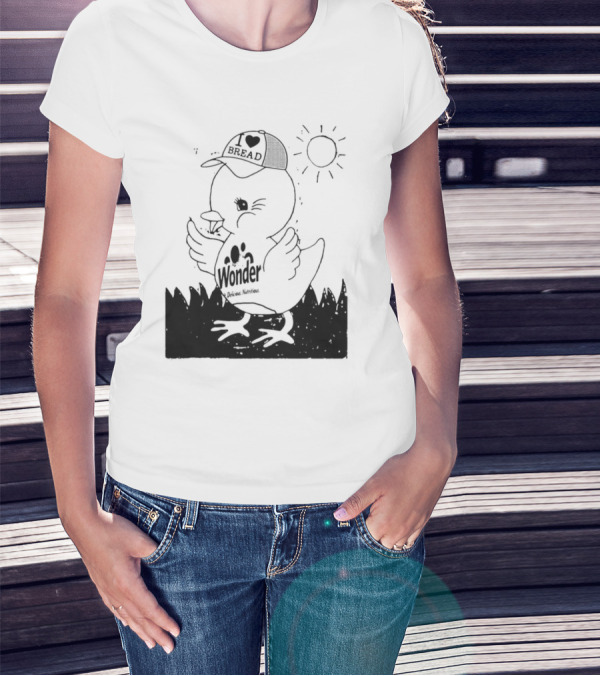 Wonder Bread Duck I Love Bread T-Shirt