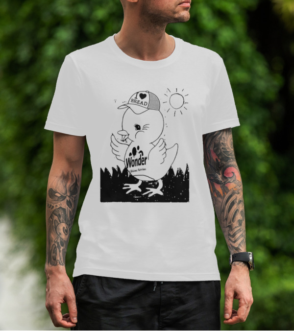 Wonder Bread Duck I Love Bread T-Shirt
