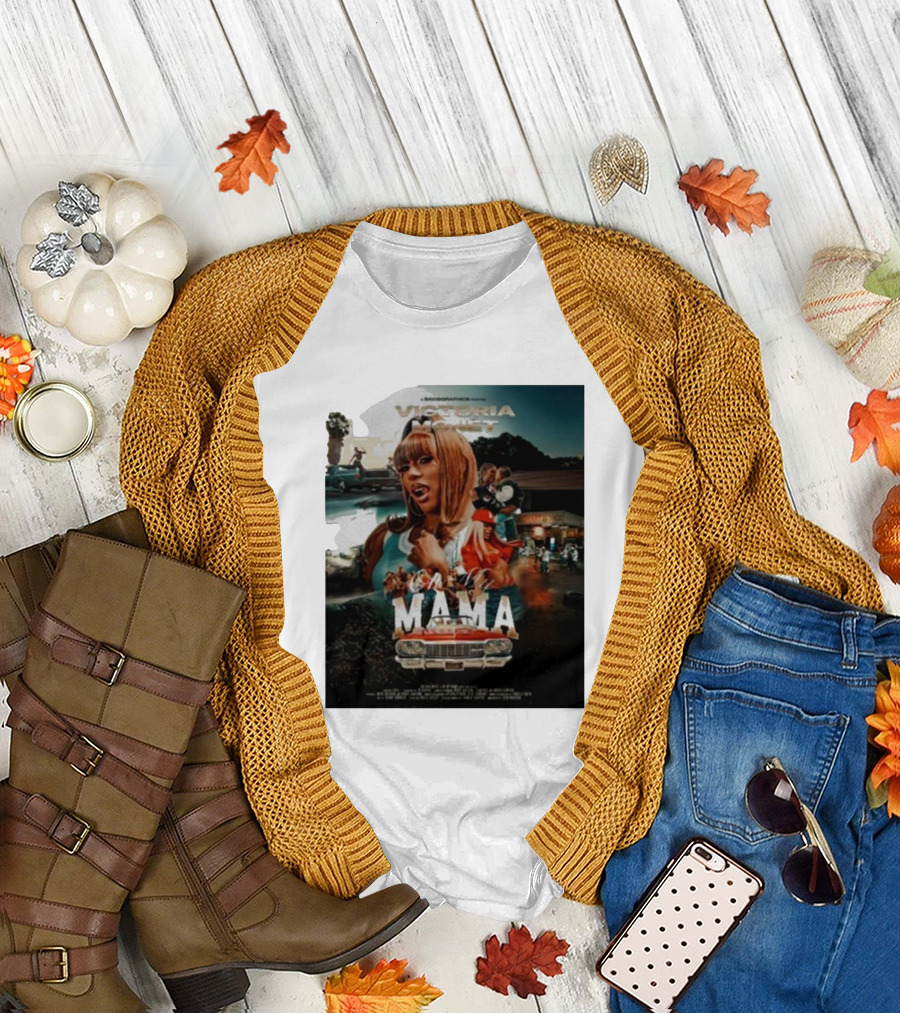 Victoria Monét On My Mama Retro Film Style Collage T-Shirt