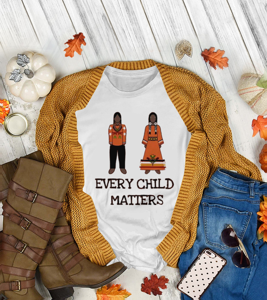 Every Child Matters Orange Indigenous T-Shirt