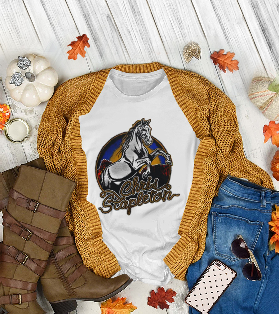 Chris Stapleton White Horse Higher Album T-Shirt