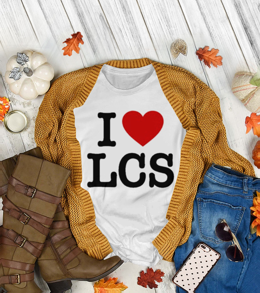 I Love LCS Classic Heart T-Shirt