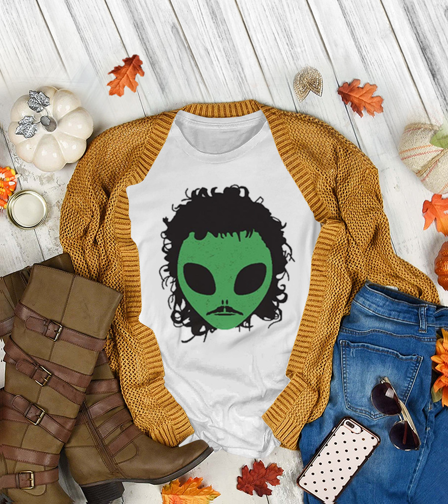kurtistown kurtis conner alien face merch T-Shirt