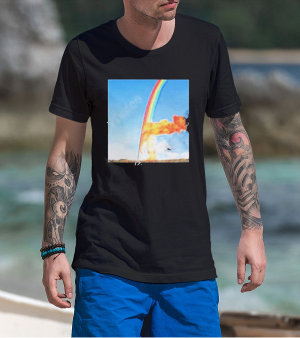 Sigur Rós Merch Átta Rainbow And Explosion T-Shirt