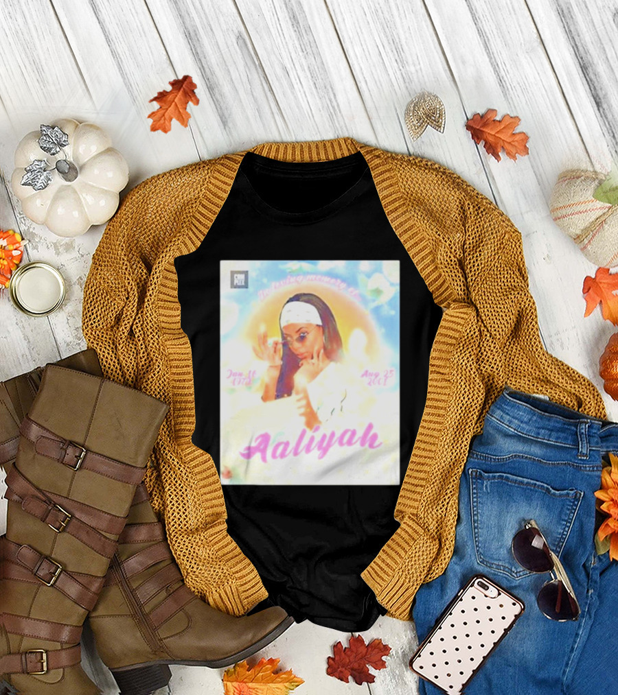 Complex Music Aaliyah In Loving Memory Jan 16 1979 Aug 25 2001 T-Shirt