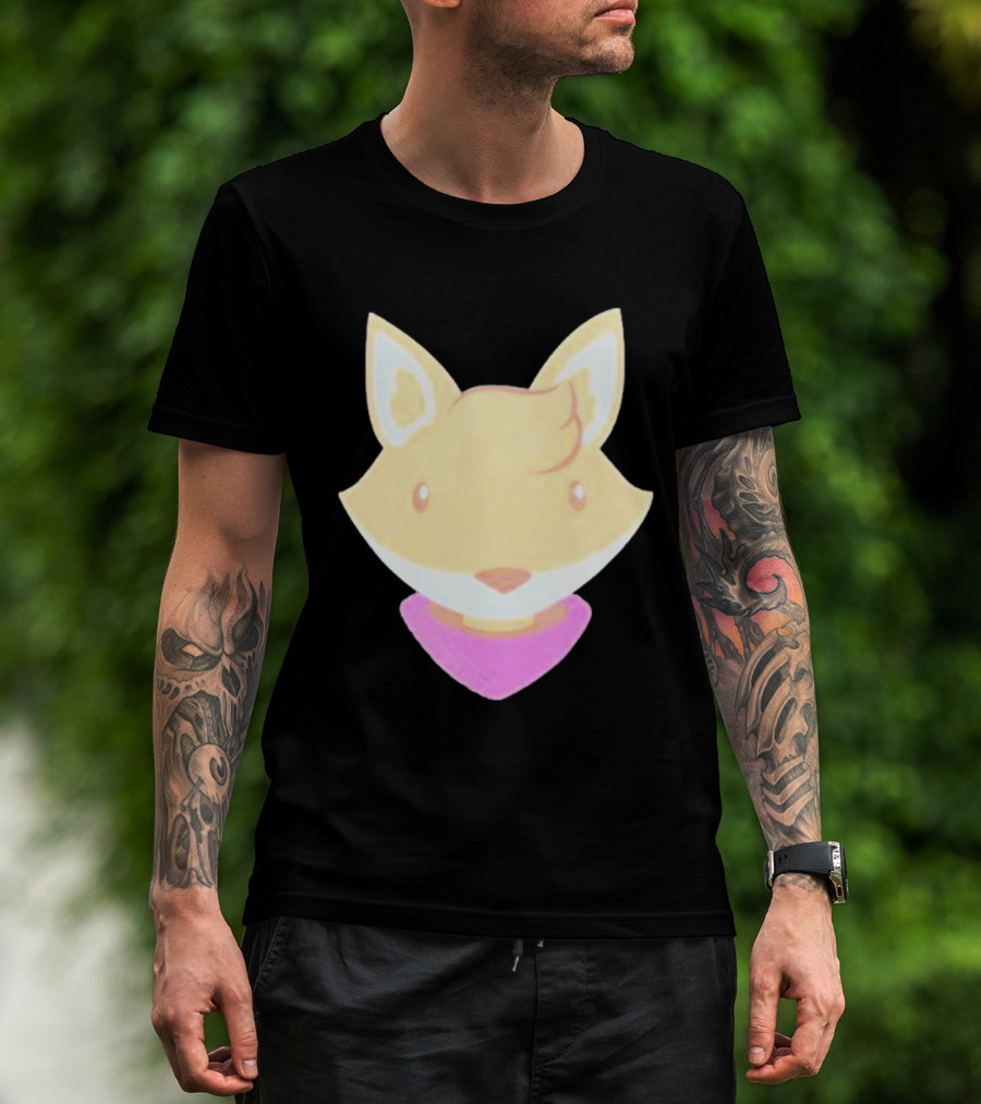 Transgender Positive Tunic Fox Head T-Shirt