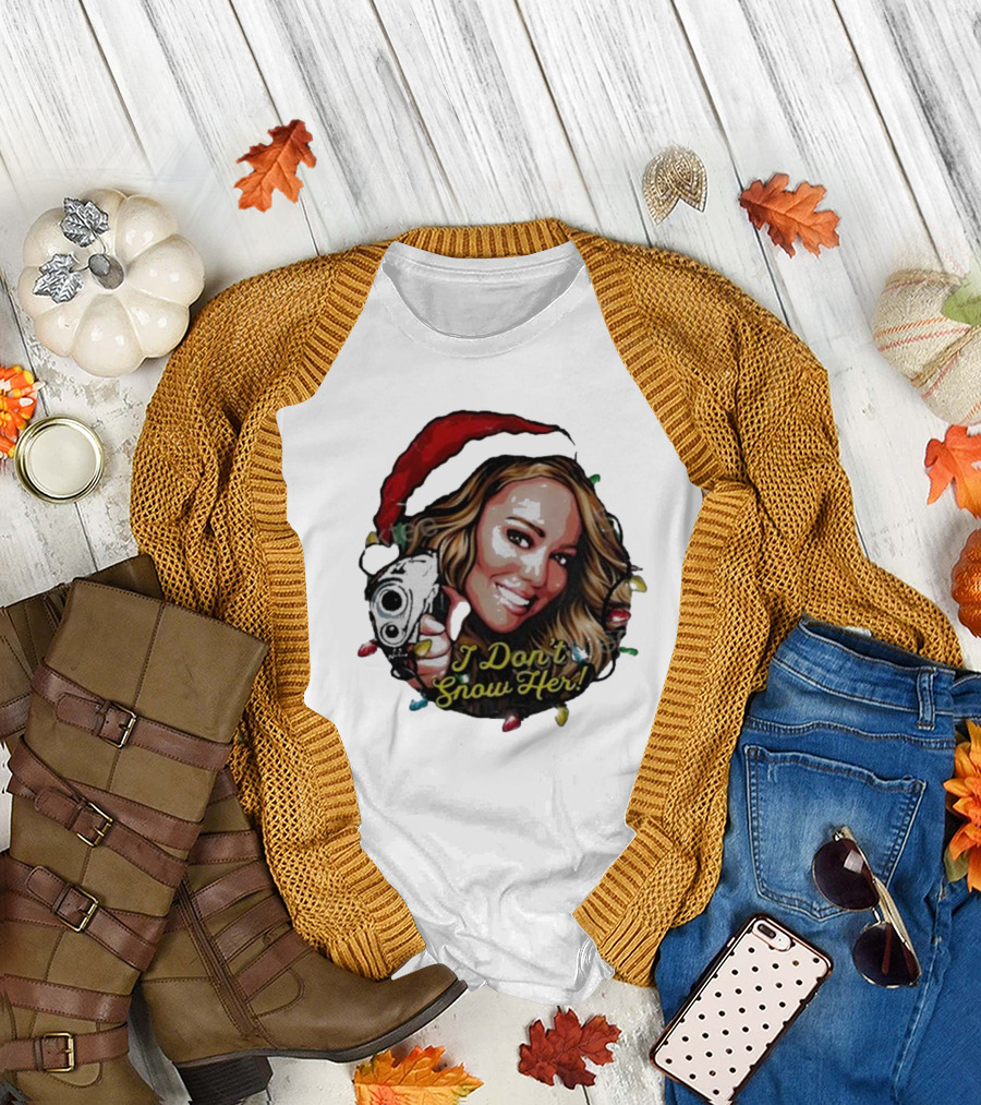 Nordacious Merch Santa Hat I Don’t Snow Her T-Shirt