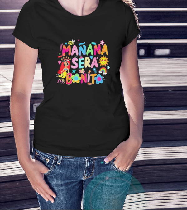 Mañana Será Bonito Karol G Cute Fun Album Style College Graduation Gift T-Shirt