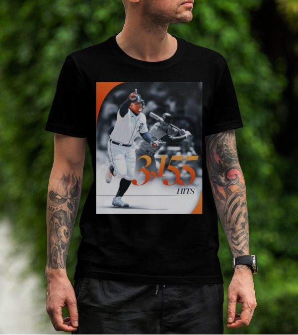 Miguel Cabrera 3155 Hits T-Shirt