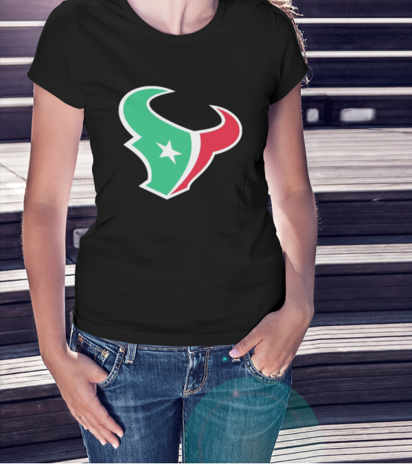 Houston Texans Black Clásico Regio Franklin '47 Mexico-Inspired T-Shirt