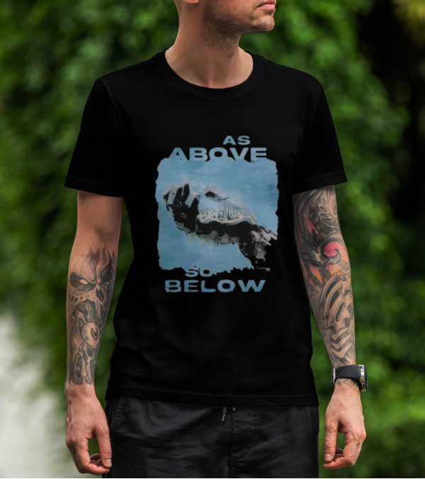 Fixt Essenger X Cryoshell As Above So Below Floating City Reflection T-Shirt