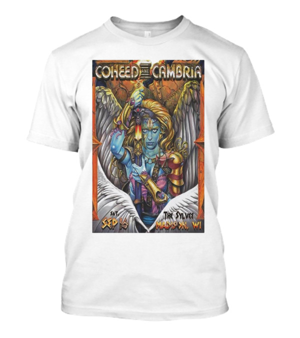 Coheed And Cambria Sat Sep 16 The Sylvee Madison WI T-Shirt