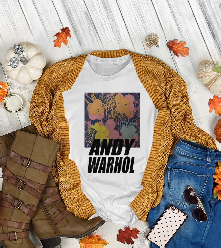 Andy Warhol Flower Pop T-Shirt