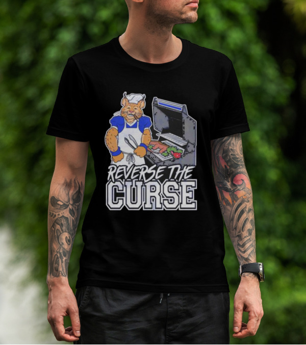 Wildcat Grilling Gator Reverse The Curse T-Shirt