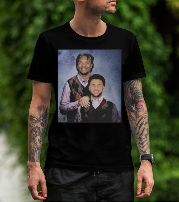 Michael Pittman Jr And Anthony Richardson Indianapolis Colts Step Brothers Meme T-Shirt