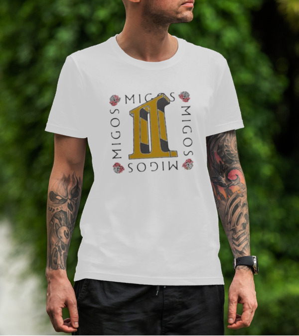 Migos Culture II Roman Numeral T-Shirt