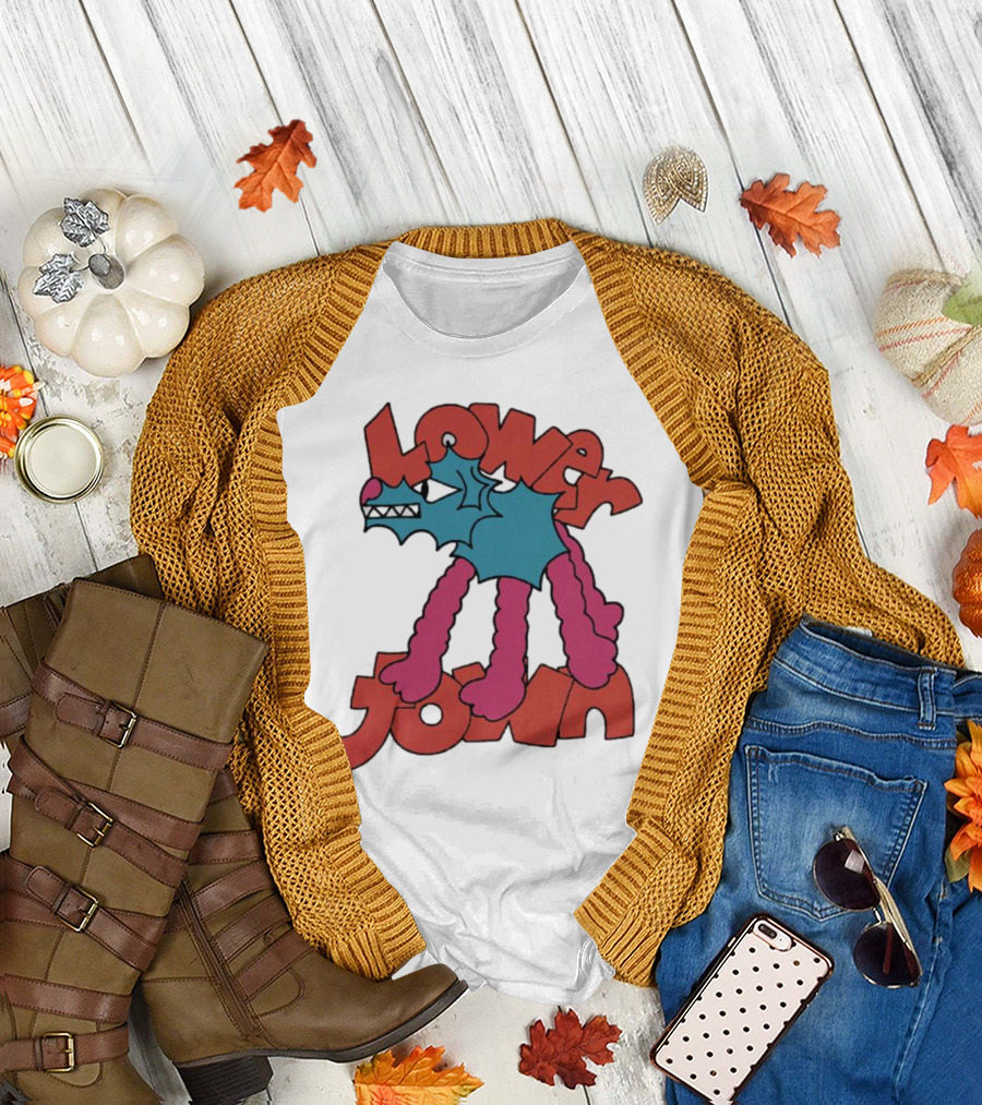 Lowertown Playful Cartoon Dog T-Shirt