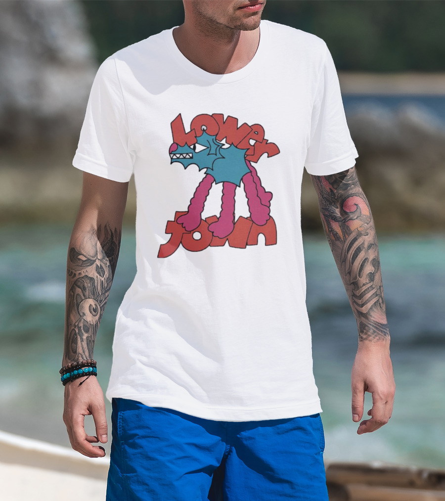 Lowertown Playful Cartoon Dog T-Shirt