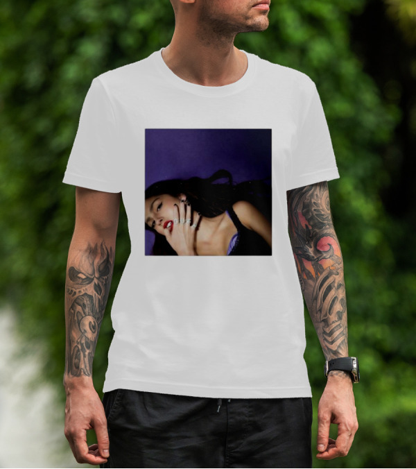 Olivia Rodrigo Guts Album Cover Image Purple Background T-Shirt