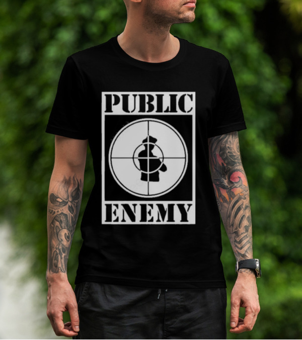 Public Enemy Merch Public Enemy Iconic Target T-Shirt