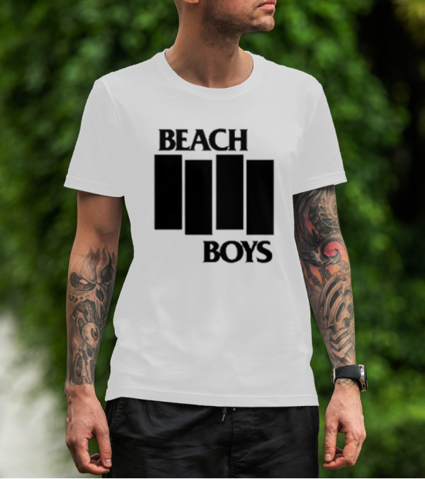 Beach Boys Black Flag T-Shirt