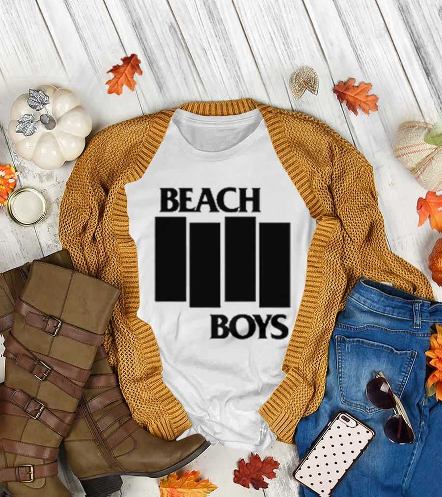 Beach Boys Black Flag T-Shirt