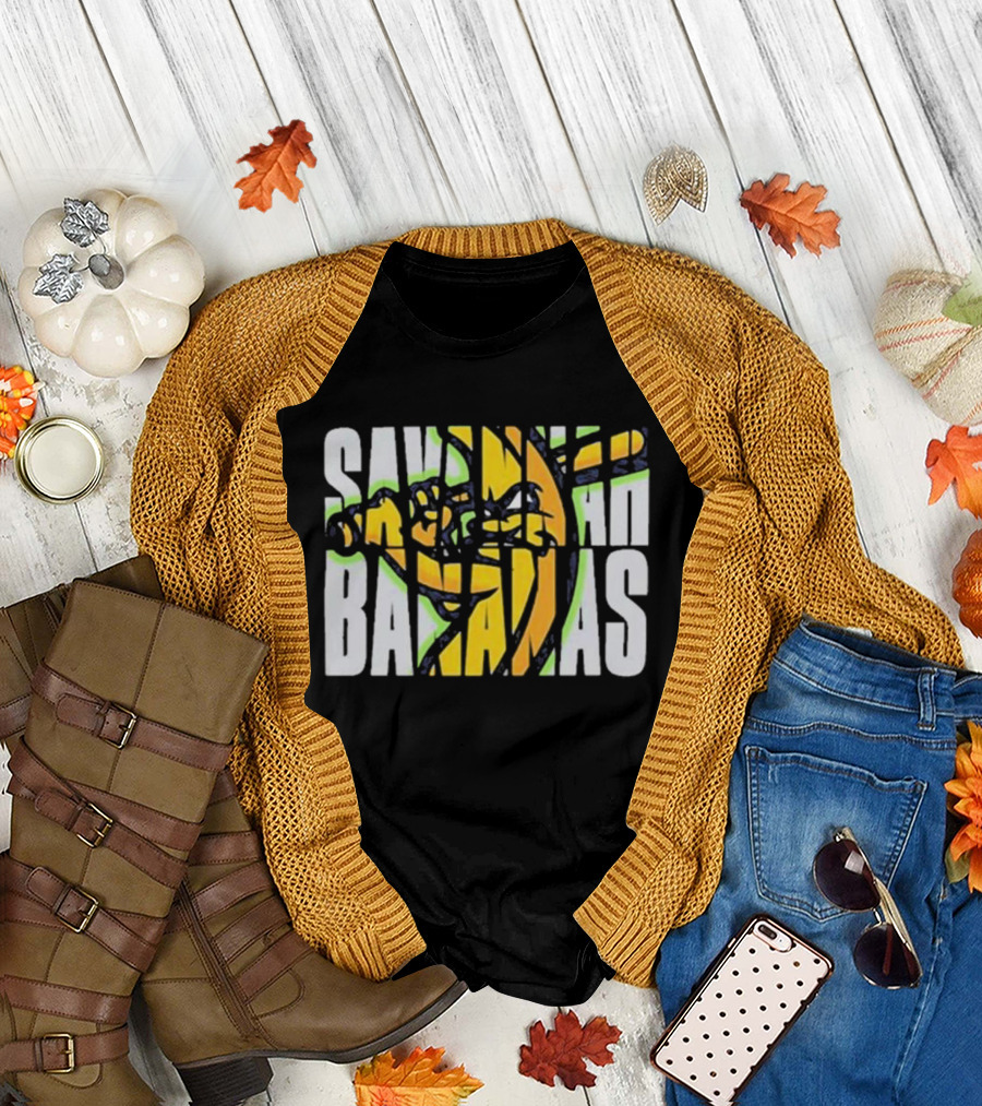 Savannah Bananas Banana Baseball Player T-Shirt