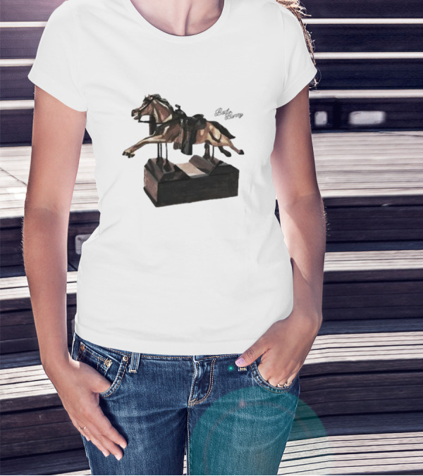 Bad Bunny Un Preview Horse Statue T-Shirt