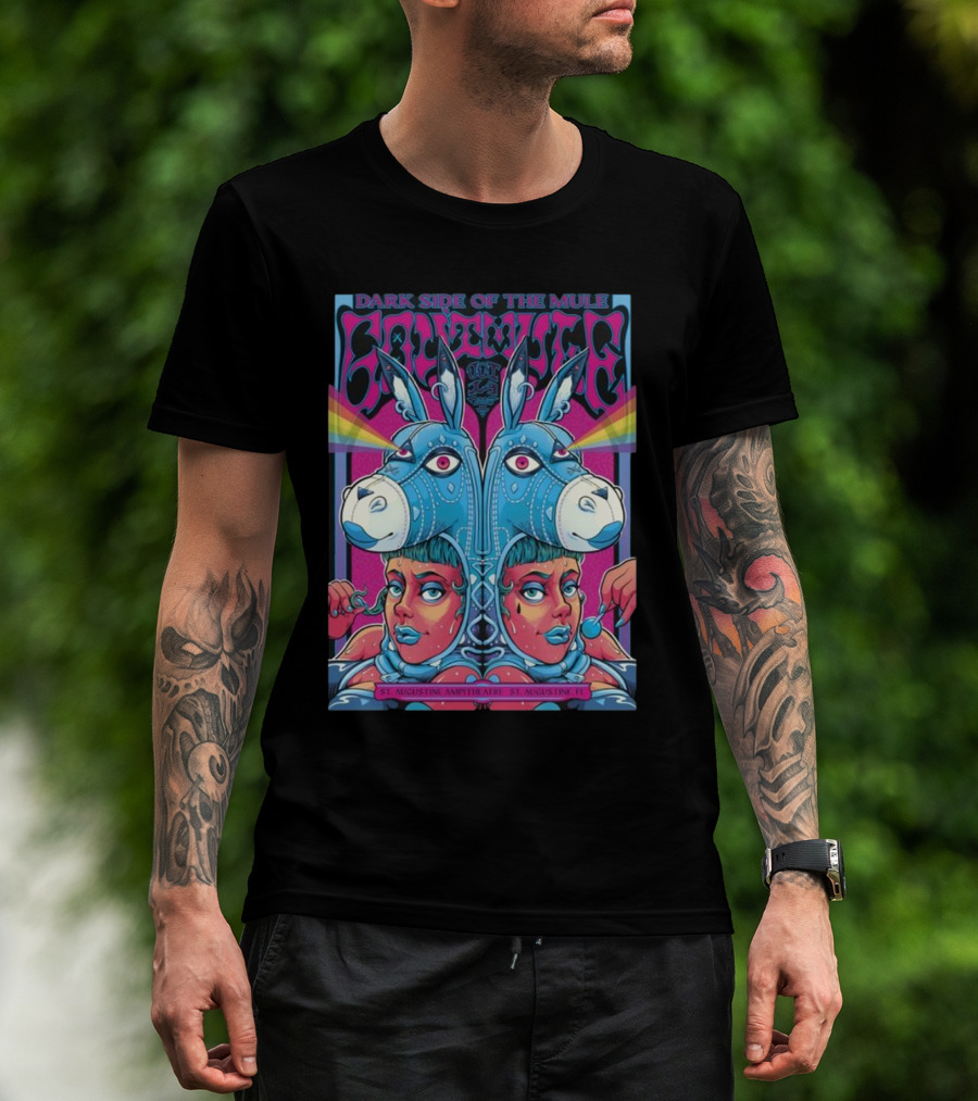 DARK SIDE OF THE MULE ST. AUGUSTINE AMPHITHEATRE ST. AUGUSTINE FL T-Shirt