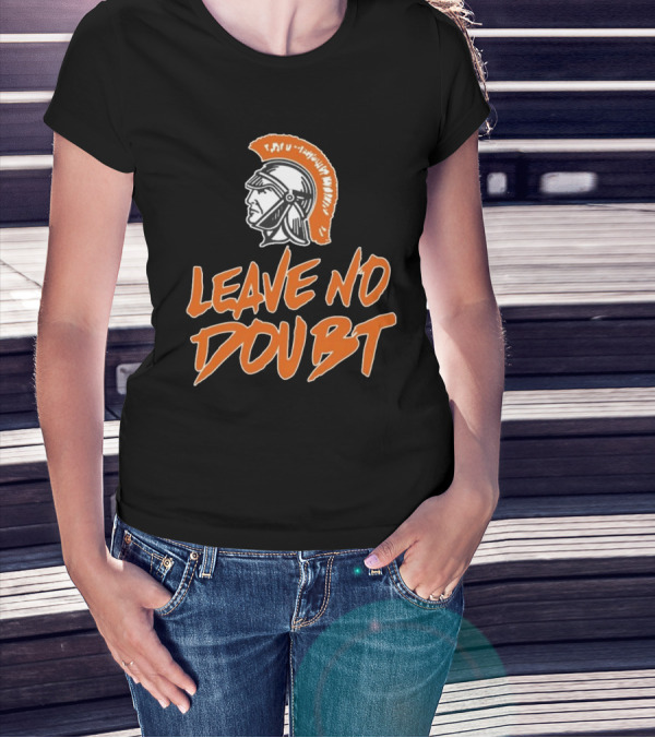 Leave No Doubt Roman Warrior Helmet T-Shirt