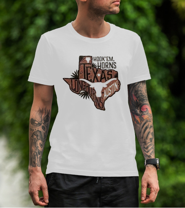 Texas Longhorns Hook 'Em Horns Austin T-Shirt