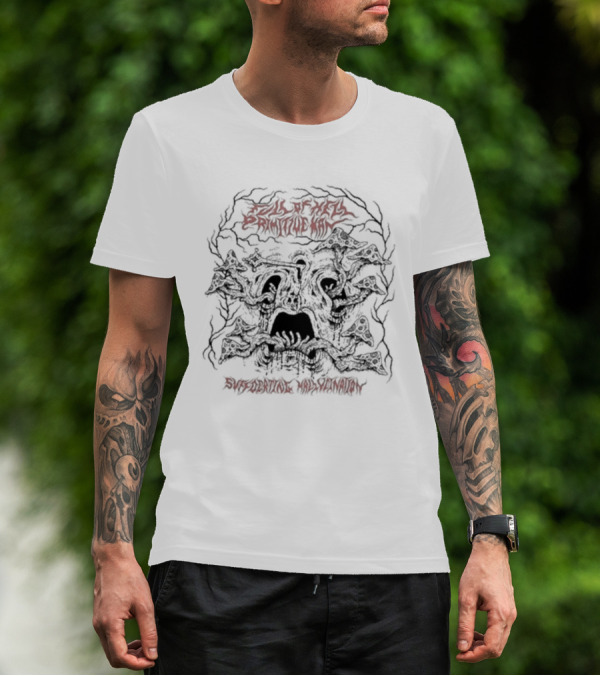 Full Of Hell Primitive Man Supernatural Headwinds Closed Casket Activities T-Shirt