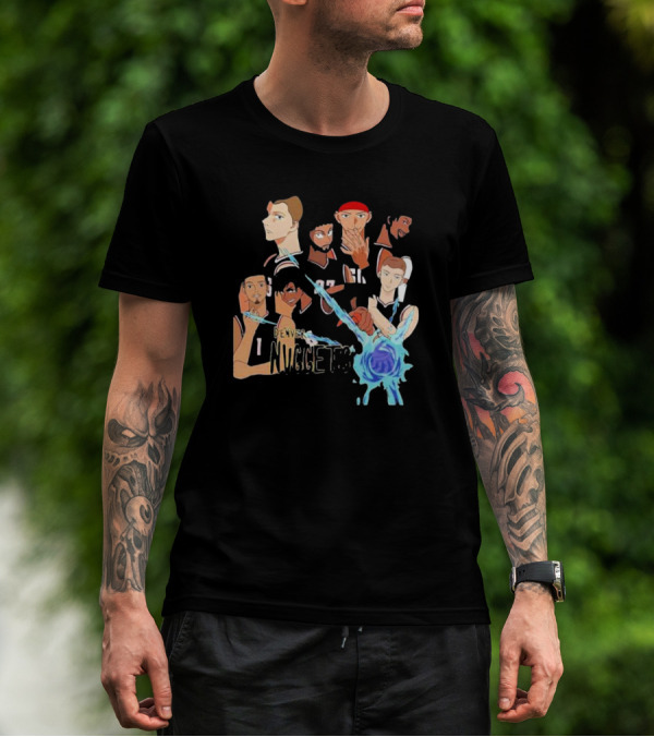 Denver Nuggets NBA Anime Team Crossover T-Shirt