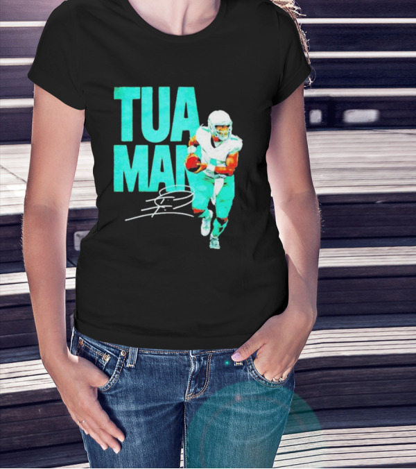 Tua Tagovailoa Miami Tua Man Football Player T-Shirt