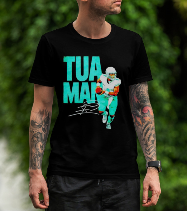 Tua Tagovailoa Miami Tua Man Football Player T-Shirt