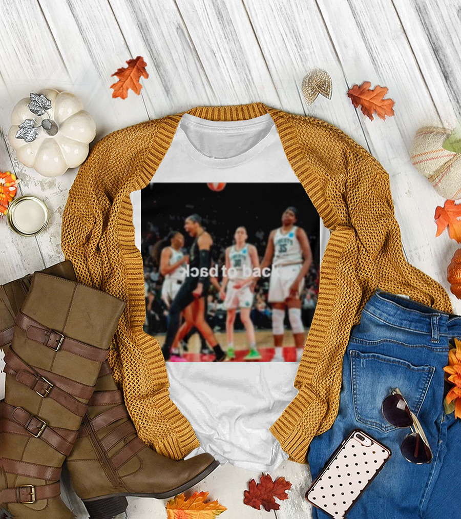 A’ja Wilson Back to Back Basketball Victory T-Shirt